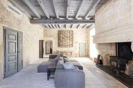 Maison Salix · Hôtel de Charme Provence · Vallabrègues, salon à l'intérieur